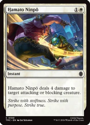Hamato Ninpo (TMC-100) - Commander: Teenage Mutant Ninja Turtles - for just $0.11! 