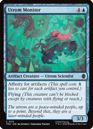 Utrom Monitor (TMC-113) - Commander: Teenage Mutant Ninja Turtles - for just $2.05! 