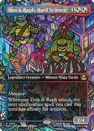 Don & Raph, Hard Science (Borderless) (TMT-205) - Teenage Mutant Ninja Turtles - for just $0.86! 