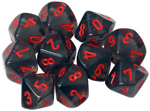 Chessex d10 Set of 10 Dice - for just $15.98! 
