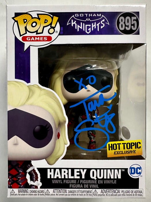 Tara Strong Signed Harley Quinn Funko Pop! #895 DC Gotham Exclusive With JSA COA - for just $170! 