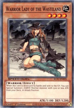 Warrior Lady of the Wasteland [SGX1-ENE05] Common - for just $0.10! 