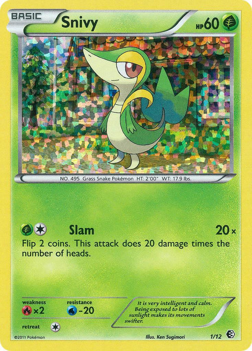 Snivy (1/12) [McDonald's Promos: 2011 Collection] - for just $1.90! 