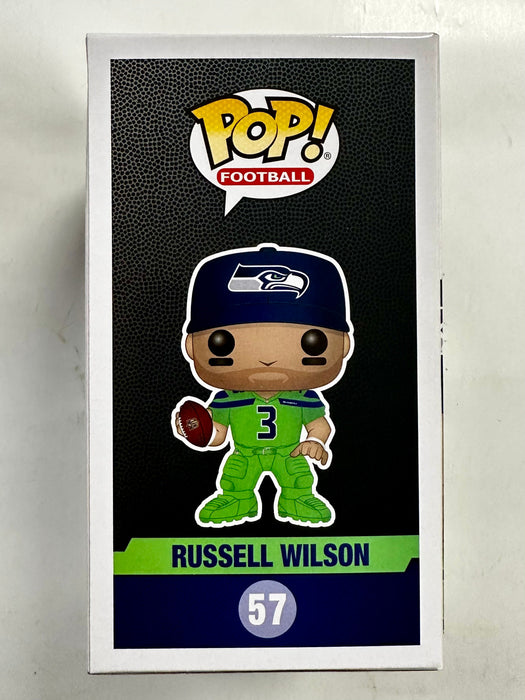 Russell Wilson Signed NFL Seattle Seahawks Funko Pop! #57 Steelers 2023 With JSA COA - for just $375! 
