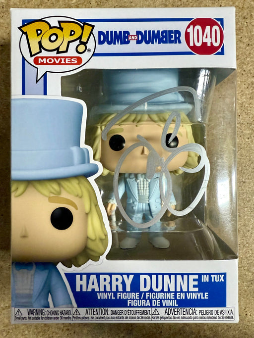Jeff Daniels Signed Harry Dunne Dumb & Dumber Funko Pop! #1040 With JSA COA - for just $350! 