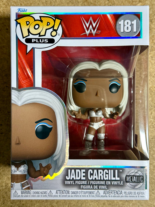 Funko Pop! Plus Metallic Jade Cargill #181 WWE Diva Women’s Wrestler 2025 - for just $15! 