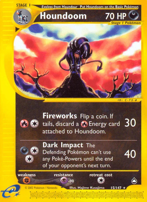 Houndoom (15/147) [Aquapolis] - for just $25.40! 