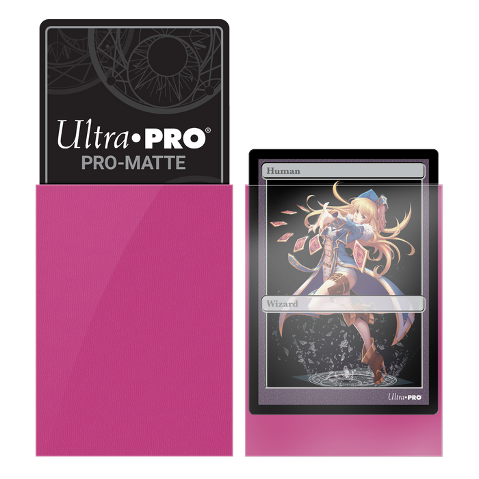 Ultra PRO: Small 60ct Sleeves - PRO-Matte (Bright Pink) - Just $0! Shop now at Retro Gaming of Denver