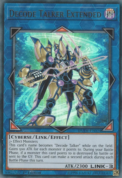 Decode Talker Extended [DUDE-EN024] Ultra Rare - for just $0.10! 