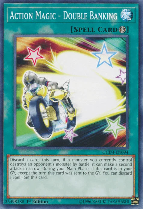 Action Magic - Double Banking [CHIM-EN094] Common - for just $0.10! 