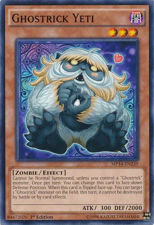 Ghostrick Yeti [MP14-EN239] Common - for just $0.10! 