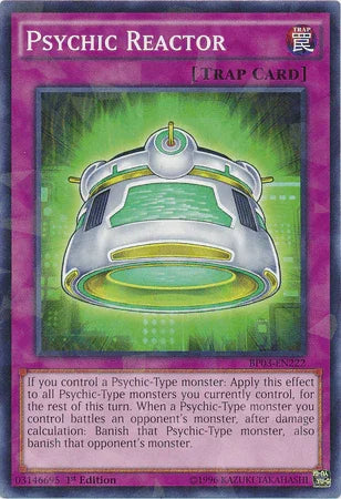 Psychic Reactor [BP03-EN222] Shatterfoil Rare - for just $0.10! 