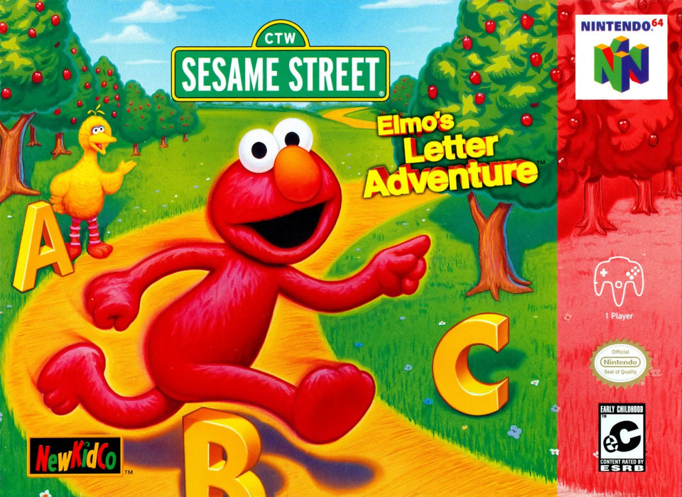 Elmo's Letter Adventure – Nintendo 64 (N64) - for just $14.99! 