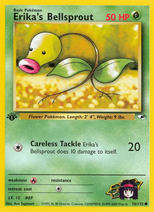 Erika's Bellsprout (76/132) [Gym Heroes 1st Edition] - for just $0.40! 