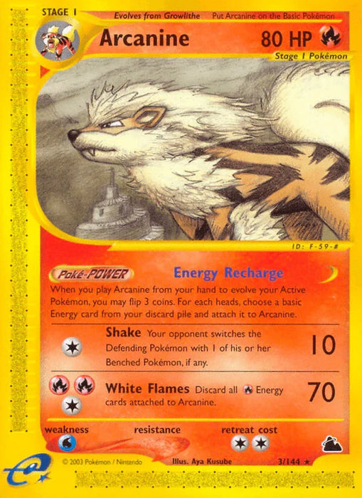 Arcanine (3/144) [Skyridge] - for just $38.25! 