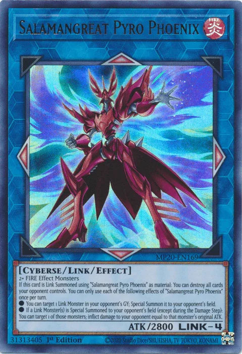 Salamangreat Pyro Phoenix [MP20-EN169] Ultra Rare - for just $2.30! 