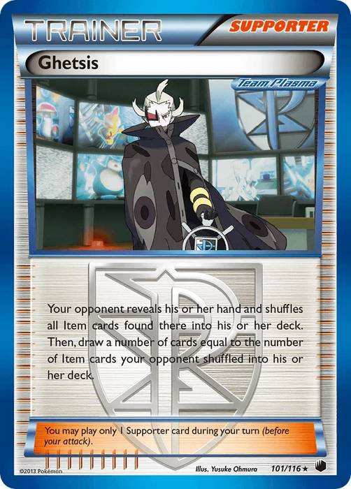 Ghetsis (101/116) [Black & White: Plasma Freeze] - for just $0.95! 