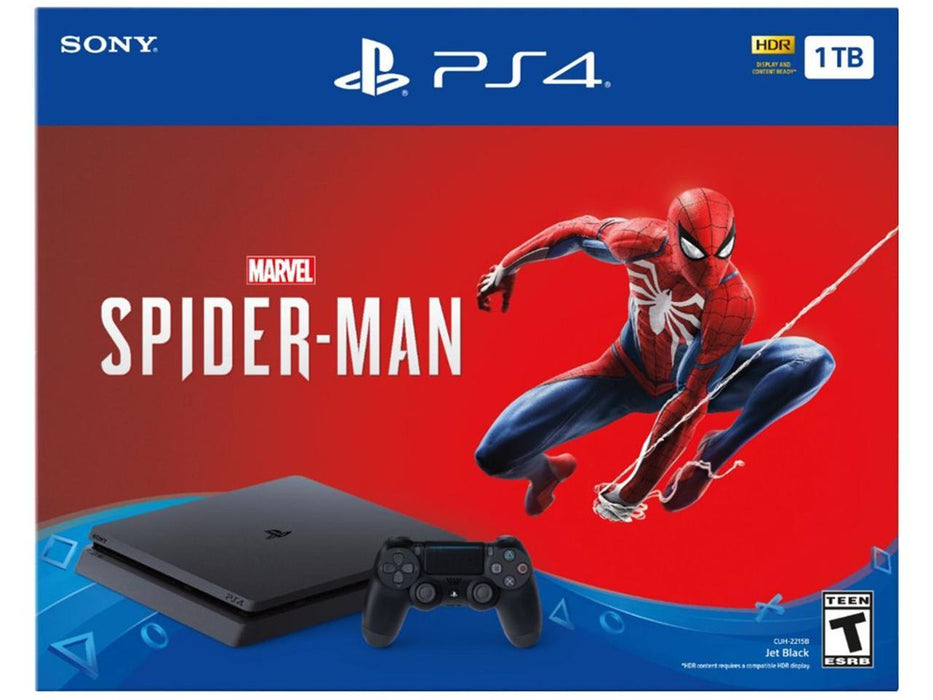 Playstation 4 Spider-Man 1TB Slim Console (Playstation 4) - Just $329.99! Shop now at Retro Gaming of Denver