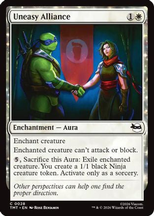 Uneasy Alliance (TMT-028) - Teenage Mutant Ninja Turtles - for just $0.02! 