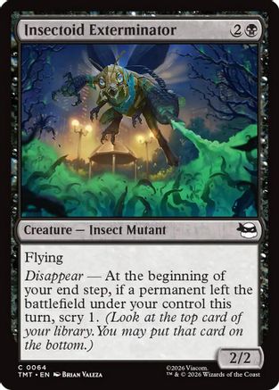 Insectoid Exterminator (TMT-064) - Teenage Mutant Ninja Turtles Foil - for just $0.06! 