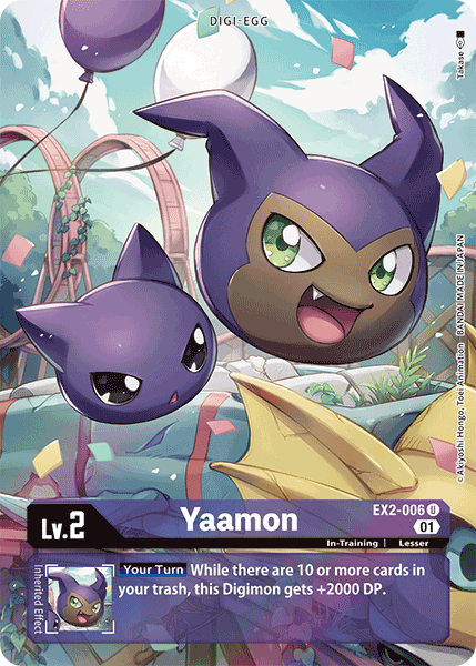 Yaamon [EX2-006] (Alternate Art) [Digital Hazard] - Just $0.35! Shop now at Retro Gaming of Denver