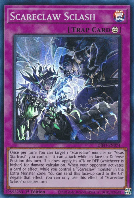 Scareclaw Sclash [DIFO-EN074] Super Rare - for just $0.10! 