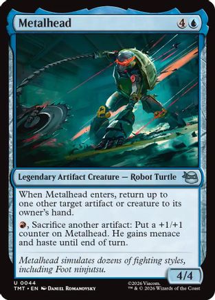 Metalhead (TMT-044) - Teenage Mutant Ninja Turtles Foil - for just $0.06! 