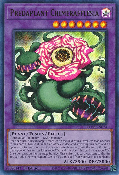 Predaplant Chimerafflesia [LDS3-EN074] Ultra Rare - for just $0.10! 