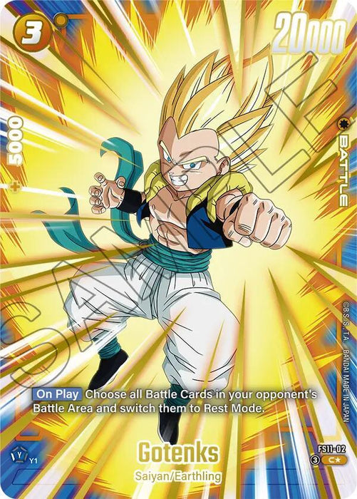 Gotenks (FS11-02) (Gold) [Starter Deck EX: The Phase of Evolution] - for just $0.90! 