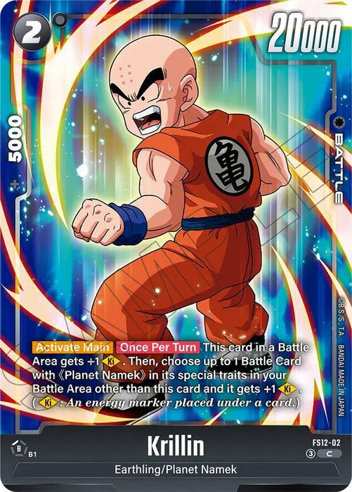 Krillin (FS12-02) [Starter Deck EX: The Beat of Ki] - for just $0.10! 