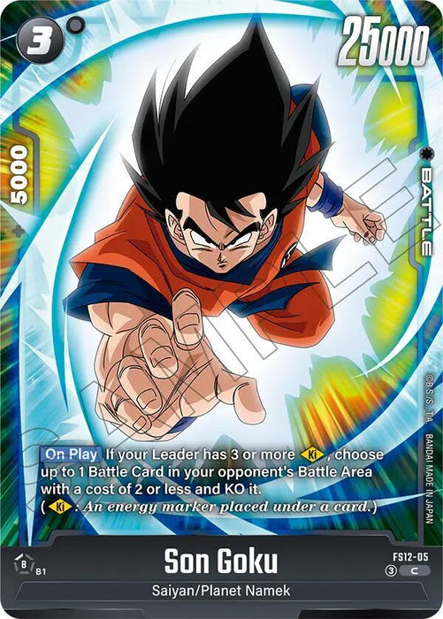Son Goku (FS12-05) [Starter Deck EX: The Beat of Ki] - for just $0.10! 