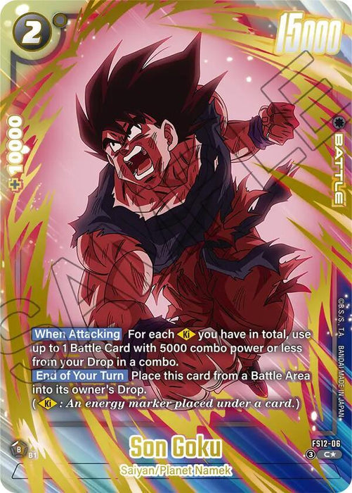 Son Goku (FS12-06) (Gold) [Starter Deck EX: The Beat of Ki] - for just $4.20! 
