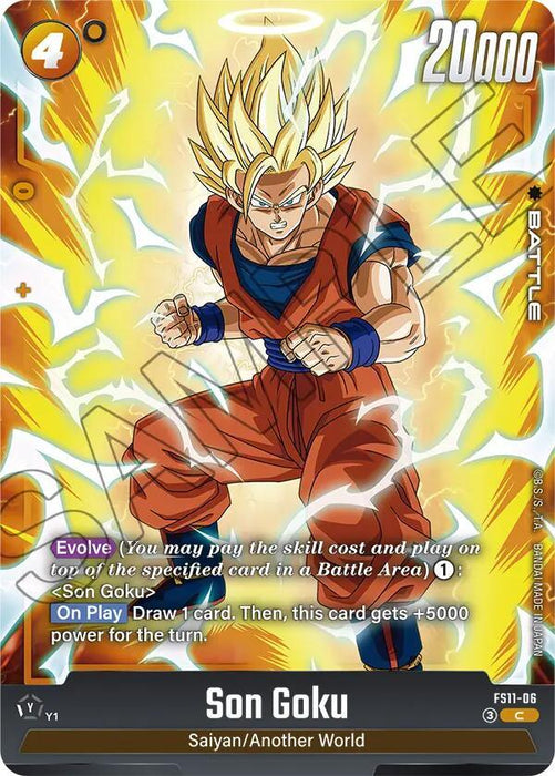 Son Goku (FS11-06) [Starter Deck EX: The Phase of Evolution] - for just $0.15! 