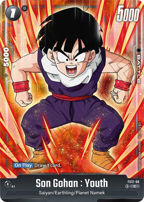 Son Gohan : Youth (FS12-08) [Starter Deck EX: The Beat of Ki] - for just $0.10! 