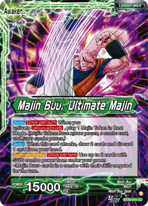 Majin Buu // Majin Buu, Ultimate Majin (BT30-044) [Three Glorious Fighters] - for just $0.10! 