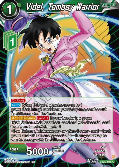 Videl, Tomboy Warrior (BT30-046) [Three Glorious Fighters] - for just $0.10! 