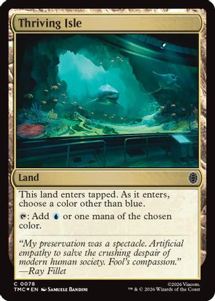 Thriving Isle (Surge Foil) (TMC-078) - Commander: Teenage Mutant Ninja Turtles Foil - for just $0.11! 