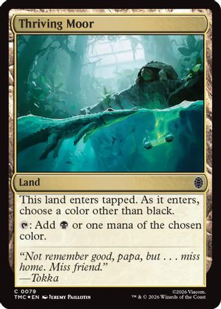 Thriving Moor (Surge Foil) (TMC-079) - Commander: Teenage Mutant Ninja Turtles Foil - for just $0.10! 