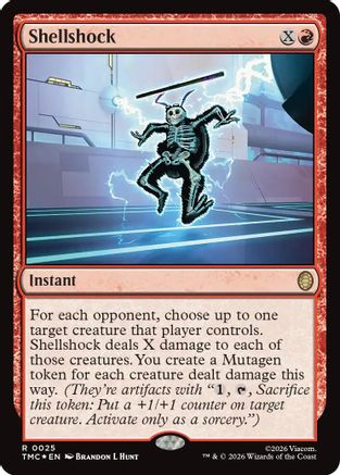 Shellshock (Surge Foil) (TMC-025) - Commander: Teenage Mutant Ninja Turtles Foil - for just $1.23! 