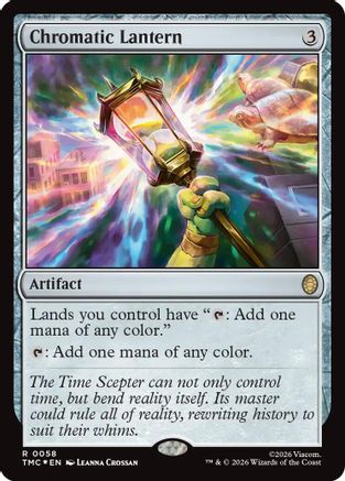 Chromatic Lantern (Surge Foil) (TMC-058) - Commander: Teenage Mutant Ninja Turtles Foil - for just $3.02! 