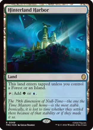 Hinterland Harbor (Surge Foil) (TMC-069) - Commander: Teenage Mutant Ninja Turtles Foil - for just $0.91! 