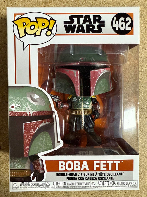 Funko Pop! Star Wars Weathered Boba Fett #462 Bounty Hunter Mandalorian Armor - for just $8! 