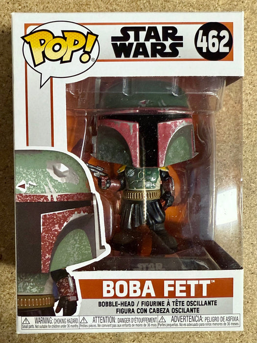 Funko Pop! Star Wars Weathered Boba Fett #462 Bounty Hunter Mandalorian Armor - for just $8! 