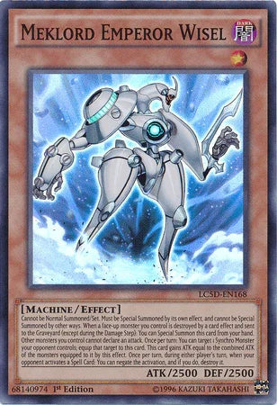 Meklord Emperor Wisel [LC5D-EN168] Super Rare - for just $0.20! 