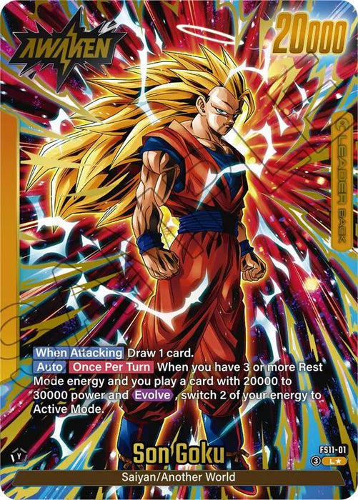 Son Goku (FS11-01) (Gold) [Starter Deck EX: The Phase of Evolution] - for just $33.90! 