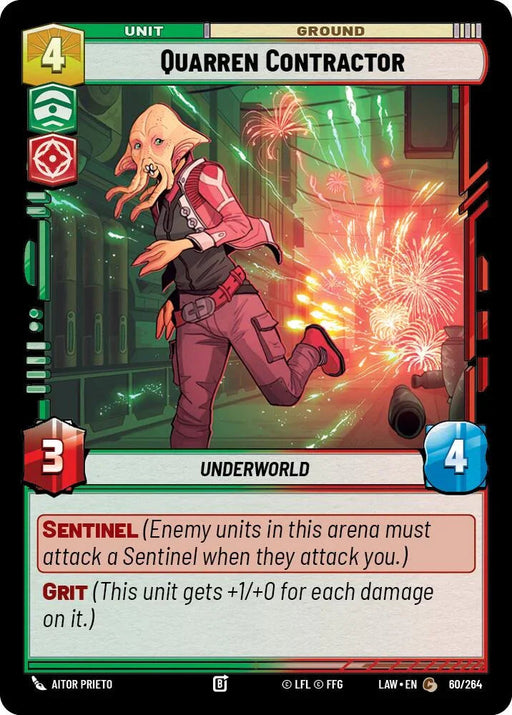 Quarren Contractor (60/264) (60/264) [A Lawless Time] - for just $0.10! 