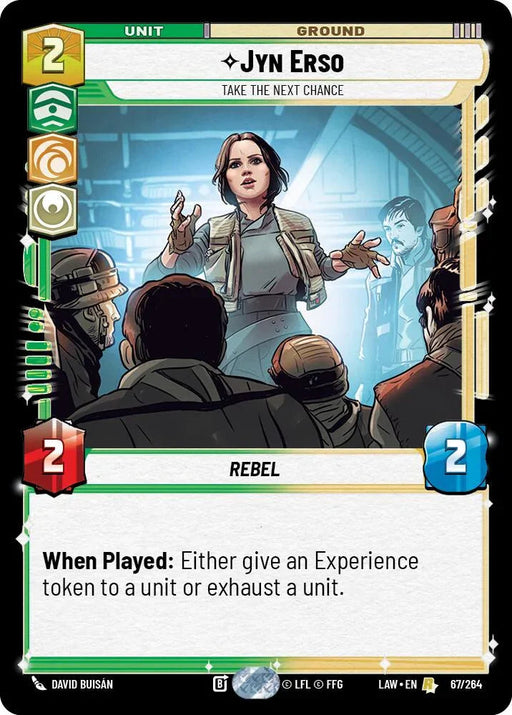 Jyn Erso - Take the Next Chance (67/264) (67/264) [A Lawless Time] - for just $0.40! 