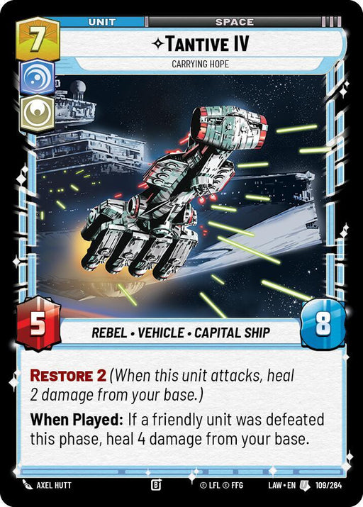 Tantive IV - Carrying Hope (109/264) (109/264) [A Lawless Time] - for just $0.10! 