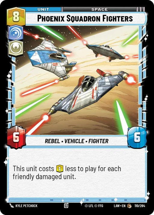 Phoenix Squadron Fighters (110/264) (110/264) [A Lawless Time] - for just $0.10! 