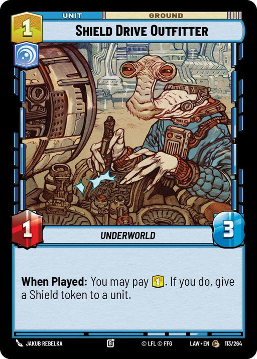 Shield Drive Outfitter (113/264) (113/264) [A Lawless Time] - for just $0.10! 